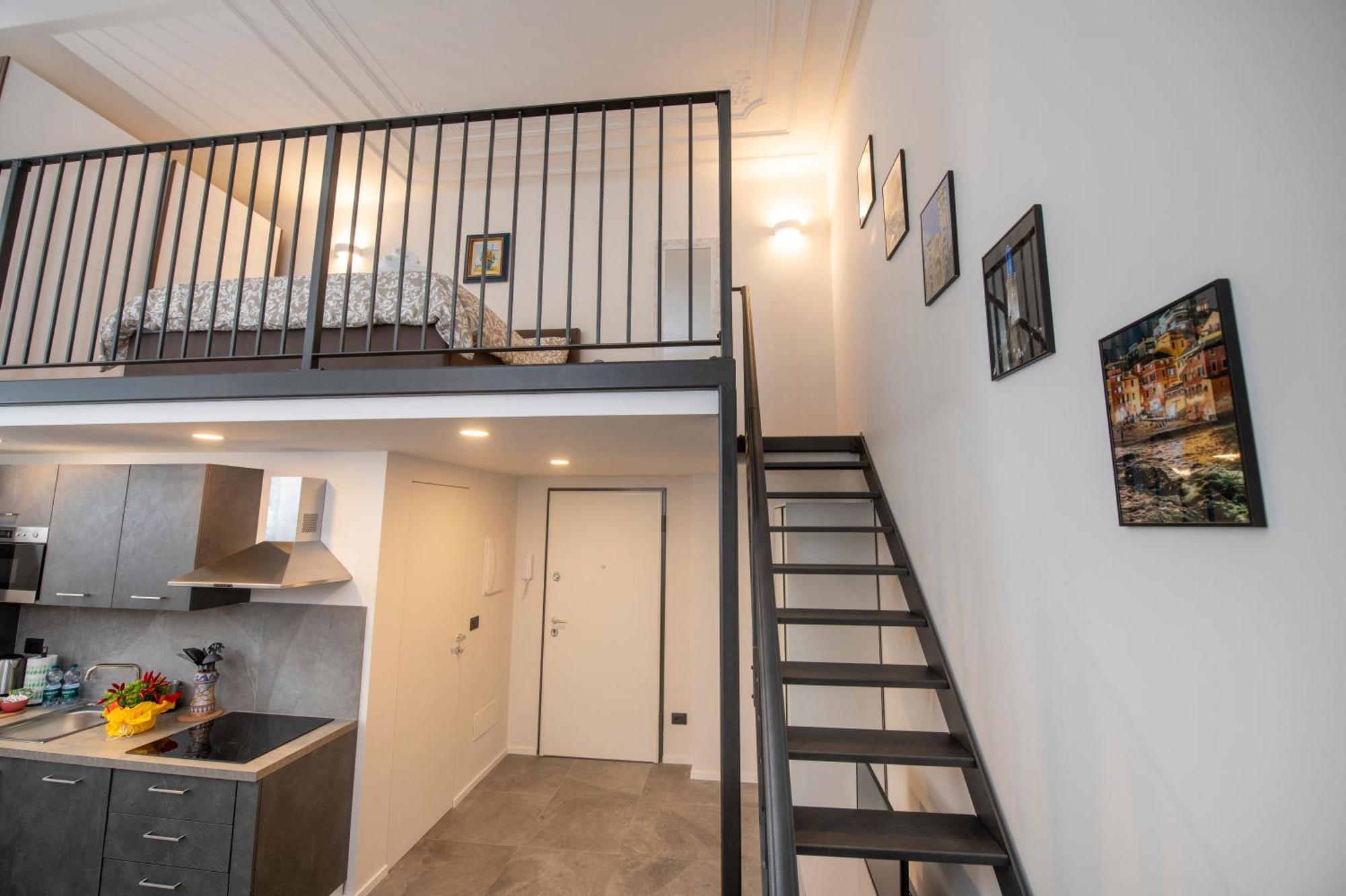 258 - The Loft In Largo Zecca - Luxury Nel Cuore Di Genova المظهر الخارجي الصورة